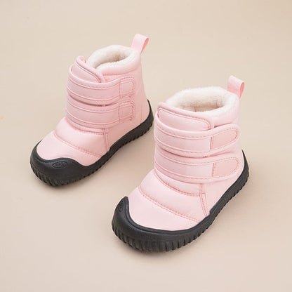 Shiny Market™ Velcro Winter Boots – Plush & Warm Casual Cotton Shoes