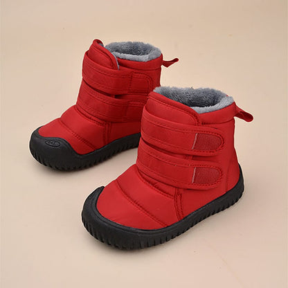 Shiny Market™ Velcro Winter Boots – Plush & Warm Casual Cotton Shoes