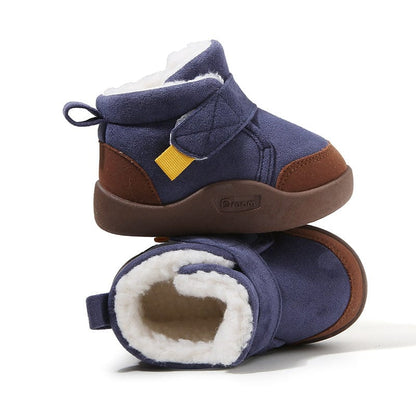 Shiny Market™ Infant Winter Boots – Plush and Soft Sole Baby Snow Shoes