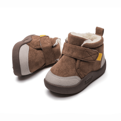 Shiny Market™ Infant Winter Boots – Plush and Soft Sole Baby Snow Shoes