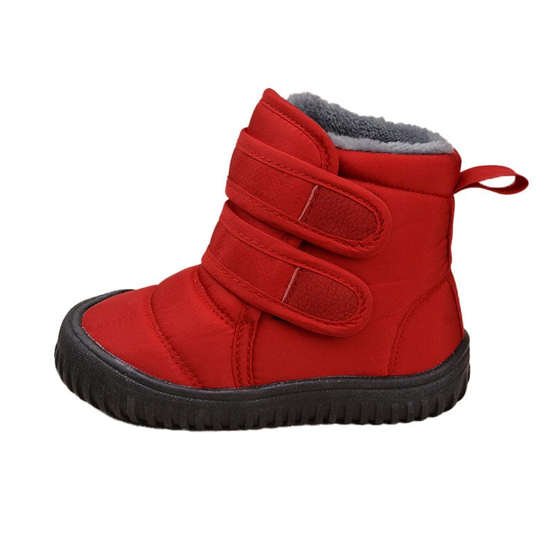 Shiny Market™ Velcro Winter Boots – Plush & Warm Casual Cotton Shoes