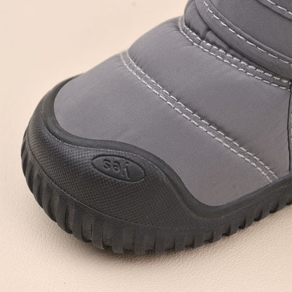 Shiny Market™ Velcro Winter Boots – Plush & Warm Casual Cotton Shoes