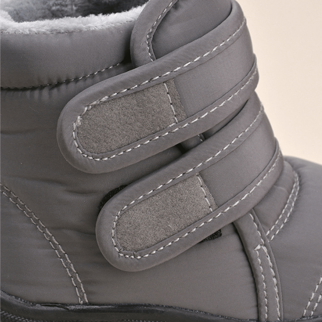 Shiny Market™ Velcro Winter Boots – Plush & Warm Casual Cotton Shoes